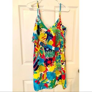 J. Crew Colorful Summer Dress